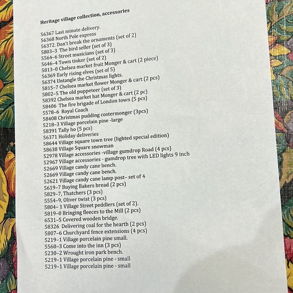 Vintage Dept 56 - #58238 – Hather Harness - Picture 6 of 11